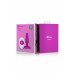 Анальная пробка с вибрацией b-Vibe Novice Plug Fuchsia, розовая