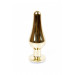 Анальная пробка из нержавеющей стали с голубым камнем Plug-Jewellery Gold BUTT PLUG- Light Blue