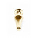 Анальная пробка из нержавеющей стали с голубым камнем Plug-Jewellery Gold BUTT PLUG- Light Blue