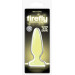 Анальна пробка FIREFLY PLEASURE PLUG MINI YELLOW