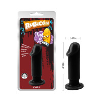 Анальный плаг Chisa Rubicon 4,7 на присоске, черный