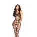 Бодистокинг BS032 Black Passion, в крупную сетку, с открытым доступом, S/L