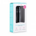 Вібратор ребристий Love Diamond Vibrator чорний, 11 см
