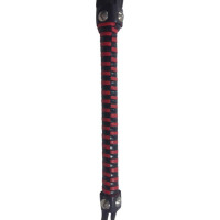 Флоггер кожанный ZADO Tools Leather Flogger, черно-красный