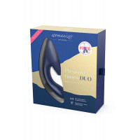 Инновационный бесконтактный cтимулятор Womanizer Duo Blueberry