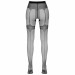 Колготки с имитацией чулок со стрелками Cottelli Collection Strumpfhose черные, размер 5