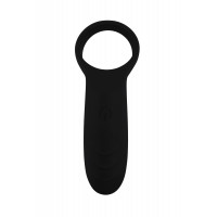 Кільце ерекційне з кліторальною вібростимуляцією CHISA GK Power Desire Magnifier, чорне