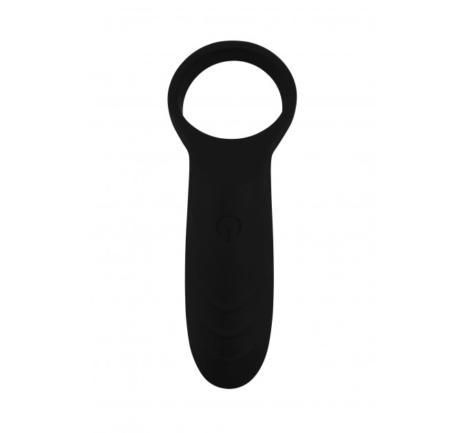 Кольцо эрекционное с клиторальной вибростимуляцией CHISA GK Power Desire Magnifier, черное