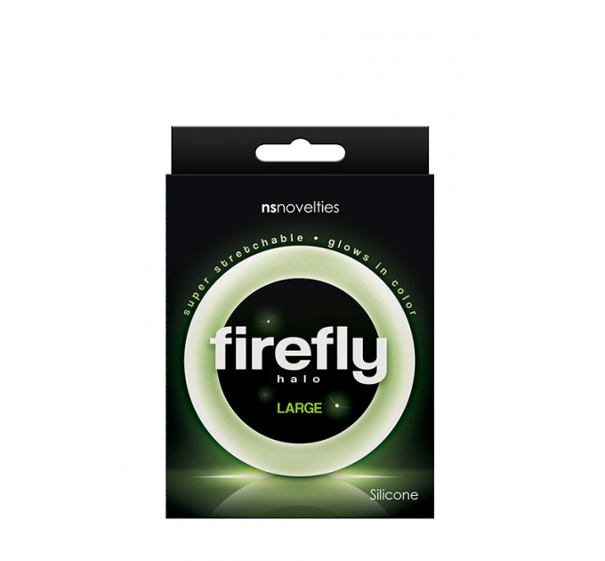 Кольцо светящееся NS Novelties FIREFLY HALO LARGE CLEAR