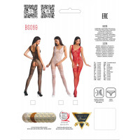 Комбінезон сітка з відкритим доступом BS069 red