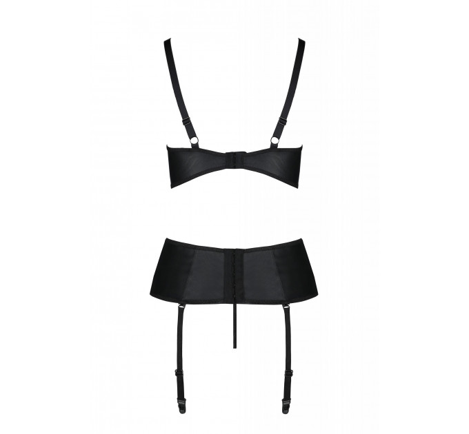 Корсет с открытым бюстом JANNIES CORSET black S/M - Passion