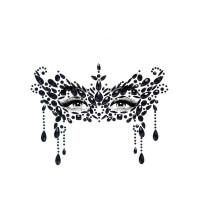 Маскарадная наклейка с драгоценностями Leg Avenue Masquerade face jewels sticker O/S