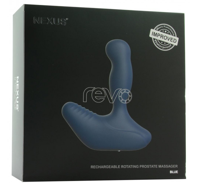 Массажер простаты с ротацией The Nexus REVO 2 BLUE