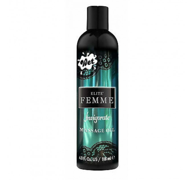 Масажна олія WET Elite Femme Invigorate 120 мл, парфумована
