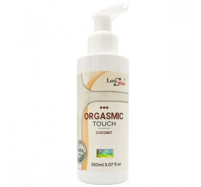 Массажный гель Lovestim ORGASMIC TOUCH COCONUT 150 мл