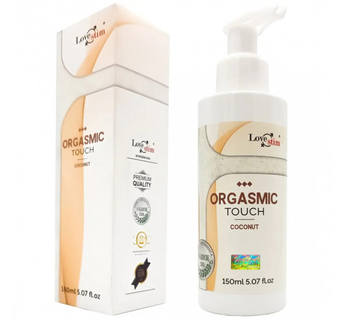Массажный гель Lovestim ORGASMIC TOUCH COCONUT 150 мл