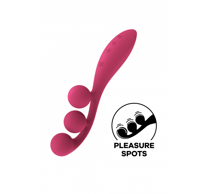 Мультивібратор SATISFYER TRI BALL 1 RED