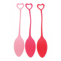 Набір вагінальних кульок Mae B Pelvic Floor Exercise Kegel Balls - Red