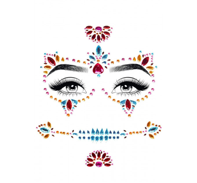 Наклейки для лица Leg Avenue DOTD face jewels sticker