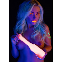Паддл Taboom Glow In the Dark, светится в темноте, розовый, 32 см