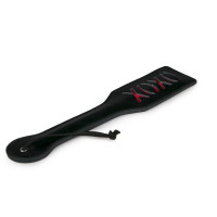 Паддл из экокожи Zwarte Leren Paddle, черный, 32.5 см