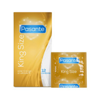 Презервативы большого размера Pasante King Size латексные (цена за упаковку, 12 шт.)
