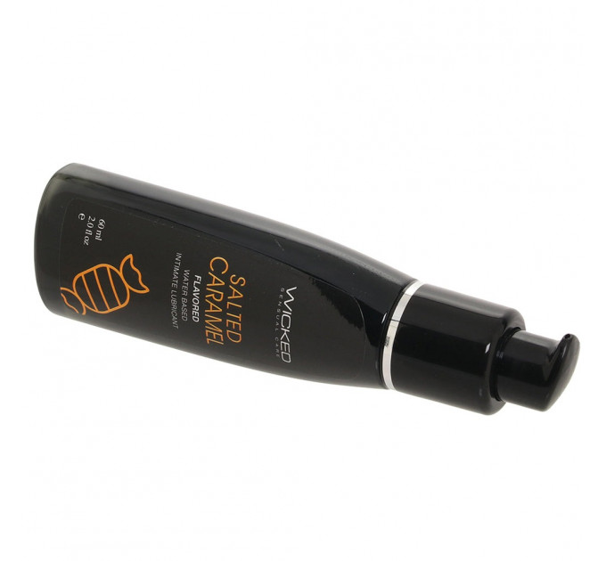 Їстівний лубрикант зі смаком карамелі WICKED AQUA 60ML