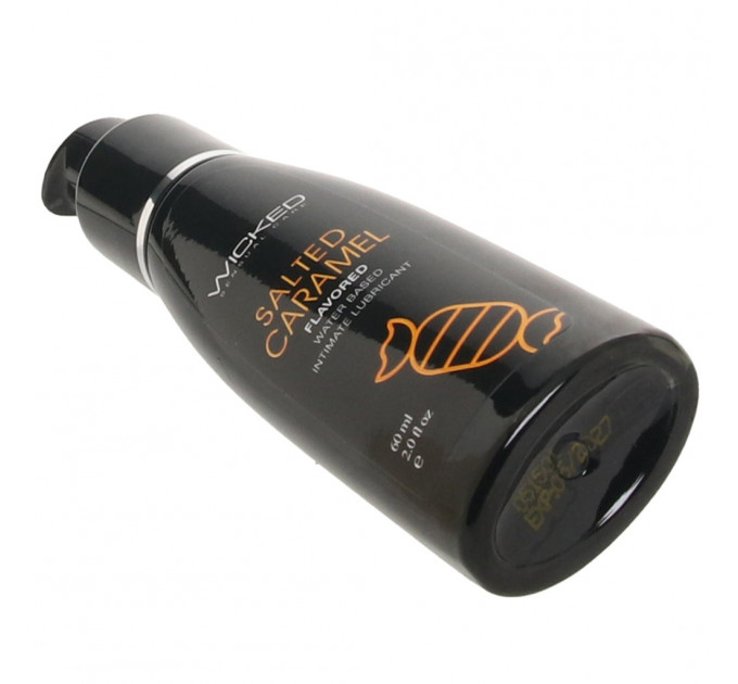 Їстівний лубрикант зі смаком карамелі WICKED AQUA 60ML