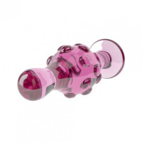 Скляна Анальна пробка 4.5" Glass Romance Dildo Pink