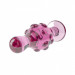 Скляна Анальна пробка 4.5" Glass Romance Dildo Pink