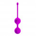 Вагинальные шарики PRETTY LOVE Kegel Tighten Up, фиолетовые, 3.2 см