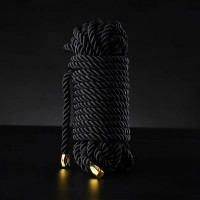 Веревка шибари черная 8 метров Sevanda Lockink