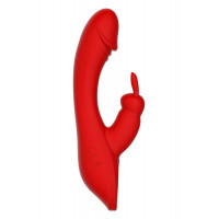 Вибромассажер кролик Dream Toys Red Revolution Artemis красный