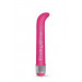 Вибратор Buzzed G-spot Vibe, ярко розовый, 17,7 см