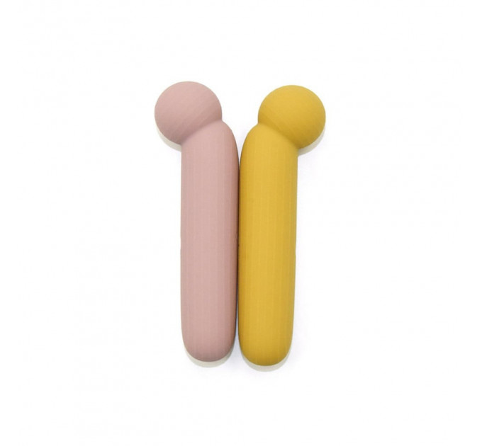Вібратор для точки G Sweet Em Velvet Lure, бежевий
