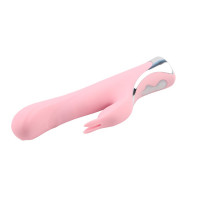 Вібратор кролик Chisa Aphrovibe Rotating Missile Bunny, рожевий