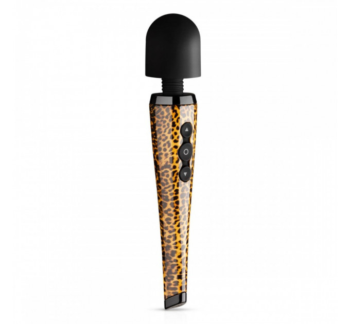 Вибратор микрофон Shaka Wand, черный, леопардовый
