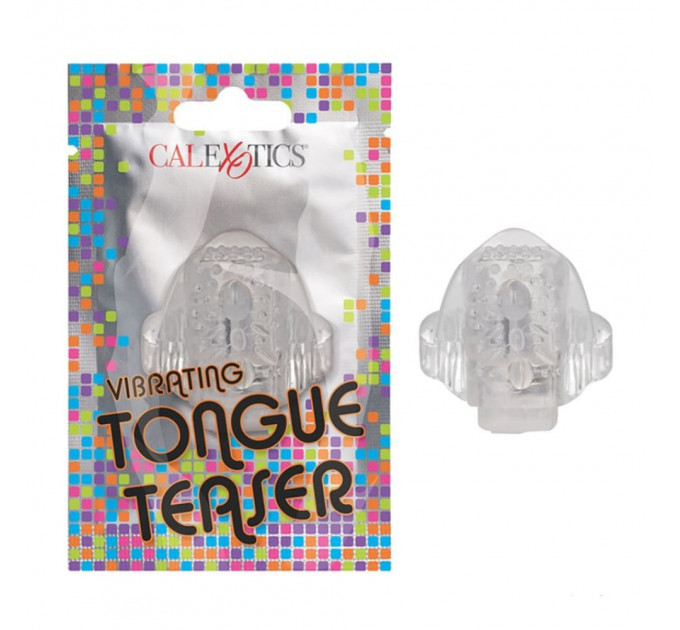 Вибратор на язык CalExotics Vibrating Tongue Teaser, прозрачный