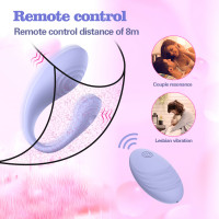 Віброяйце Every Night Toys Letitia з дистанційним керуванням, бузковий, 10 режимів вібрації