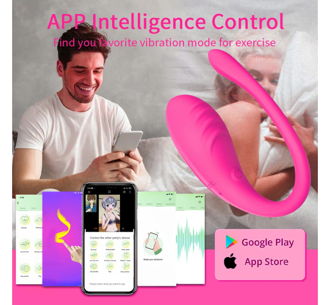 Віброяйце Every Night Toys Letitia з дистанційним керуванням, бузковий, 10 режимів вібрації