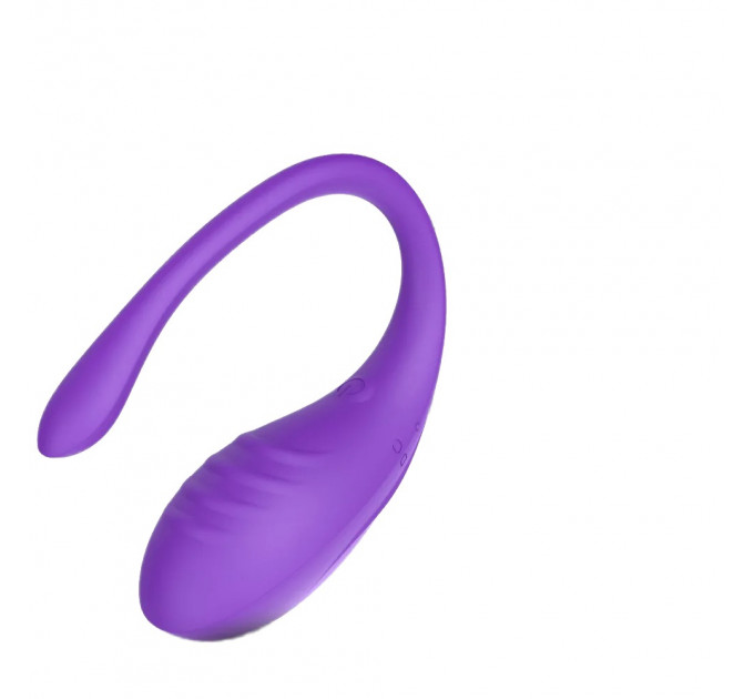 Віброяйце Every Night Toys Letitia з дистанційним керуванням, бузковий, 10 режимів вібрації