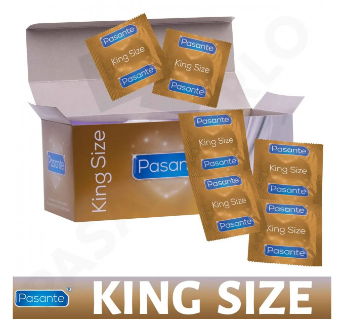 Презервативы Pasante King Size condoms, 144 шт
