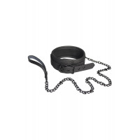 Нашийник з повідцем BLAZE COLLAR AND CHAIN BLACK Нашийник з повідцем BLAZE COLLAR AND CHAIN BLACK