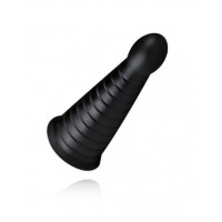 Велика анальна пробка-конус Buttr Devil Dog Butt Plug