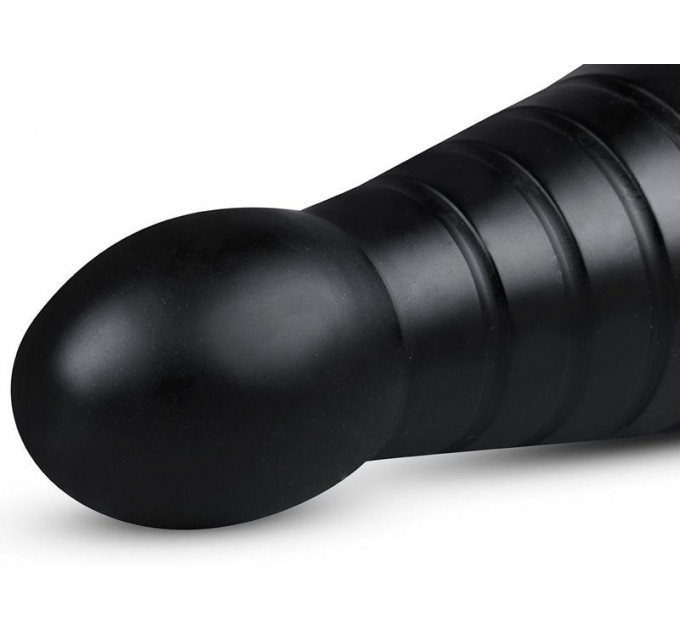 Большая анальная пробка -конус ButtR Devil Dog Butt Plug