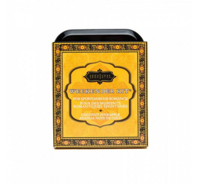 Міні набір інтимної косметики Kama Sutra Weekender Kit, Кокос і Ананас