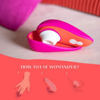 Безконтактний клітор стимулятор Womanizer Liberty by Lily Allen Rebellious Pink