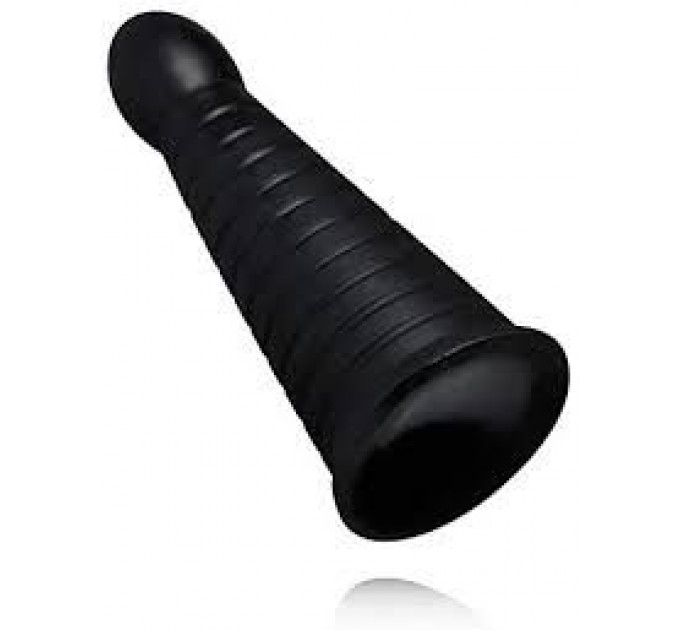 Большая анальная пробка -конус ButtR Devil Dog Butt Plug