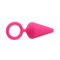 Анальна пробка Chisa Candy Plug рожевий, M