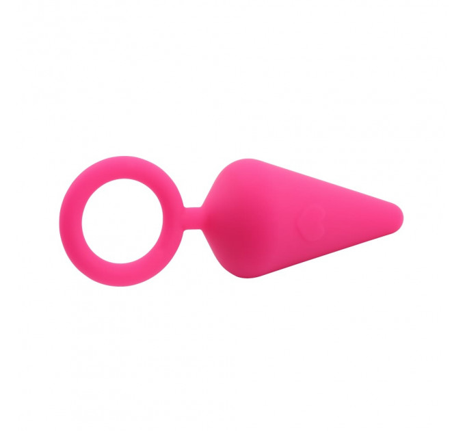 Анальна пробка Chisa Candy Plug рожевий, M
